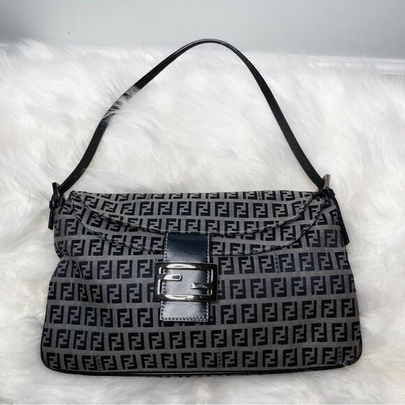 Fendi zucchino logo bag - Picture 1 of 11